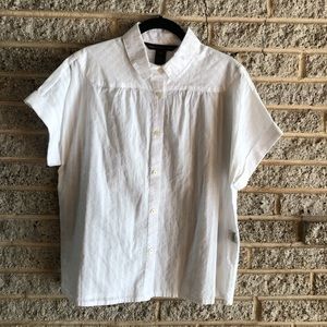 Never worn Marc by Marc Jacobs white cotton shirt